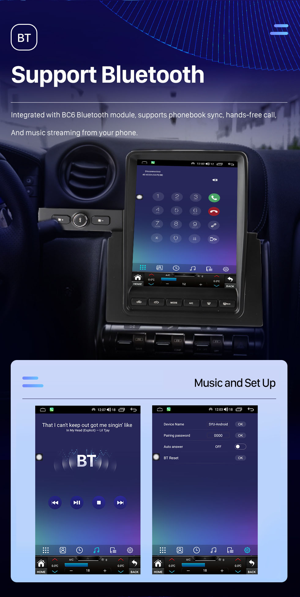 Seicane OEM 9.7 pulgadas Android 10.0 Radio para 2008-2015 Nissan GTR GT-R R35 GT-50 R50 Bluetooth WIFI HD Pantalla táctil Soporte de navegación GPS Carplay AHD cámara DAB + OBD2 Seicane OEM 9.7 pulgadas Android 10.0 Radio para 2008-2015 Nissan GTR GT-R R35 GT-50 R50 Bluetooth WIFI HD Pantalla táctil Soporte de navegación GPS Carplay AHD cámara DAB + OBD2