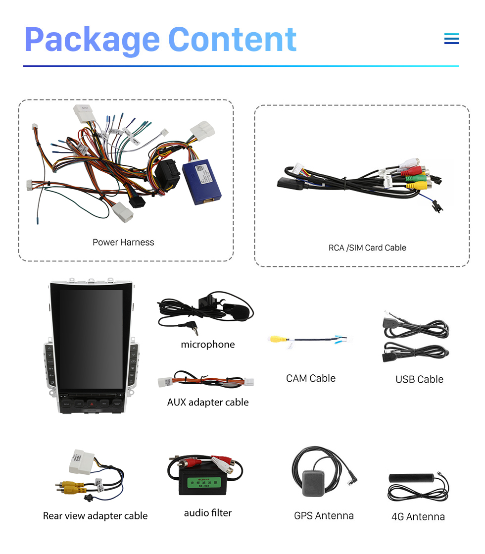 Seicane OEM 12,1 polegadas Android 10.0 para 2012-2020 INFINITI Q50L Radio GPS Navigation System Com HD Touchscreen Bluetooth suporte Carplay OBD2 DVR TPMS