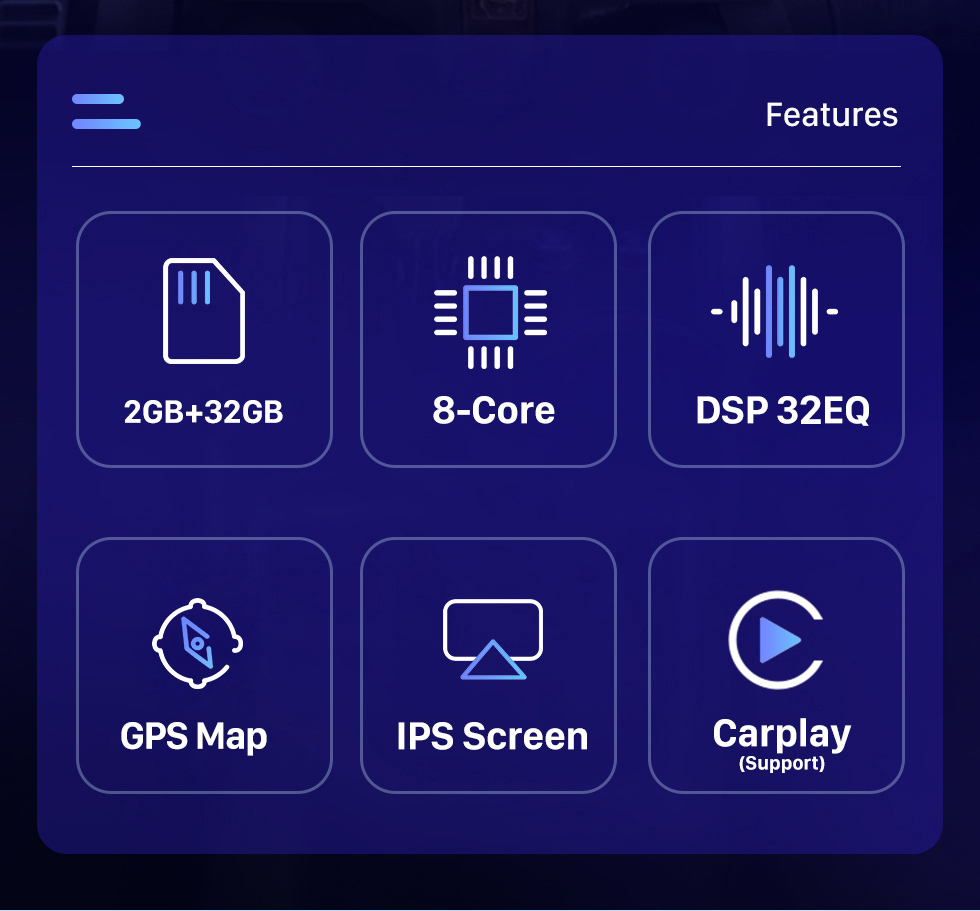 Seicane Tela sensível ao toque HD de 9,7 polegadas para 2003-2010 VW Volkswagen Touareg Android 10.0 Auto rádio Sistema estéreo do carro com Bluetooth Carplay DSP Suporte AHD Camera DVR