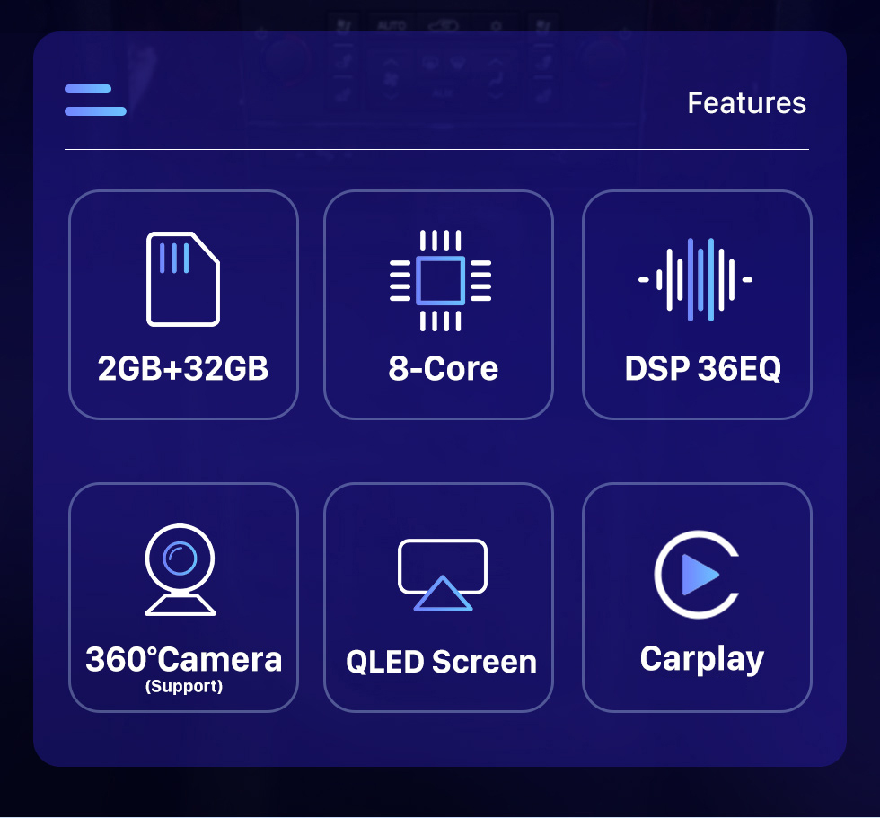 Seicane Écran Android 10.0 Telsa de 9,7 pouces pour 2003-2013 CADILLAC ESCALADE Radio Système de navigation GPS avec écran tactile Bluetooth HD Prise en charge de Carplay DSP SWC DVR DAB+ Caméra AHD Seicane Écran Android 10.0 Telsa de 9,7 pouces pour 2003-2013 CADILLAC ESCALADE Radio Système de navigation GPS avec écran tactile Bluetooth HD Prise en charge de Carplay DSP SWC DVR DAB+ Caméra AHD