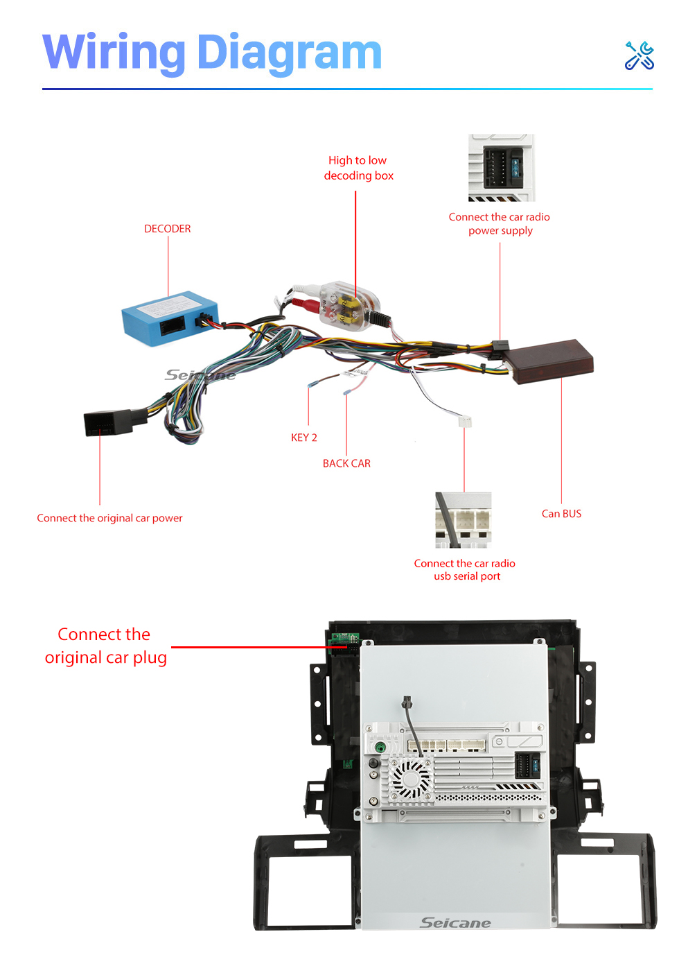 Seicane OEM 12,1-дюймовый Android 10.0 для 2005-2009 Land Rover Range Rover Sport Radio Система GPS-навигации с сенсорным экраном HD Bluetooth Поддержка Carplay OBD2 DVR TPMS