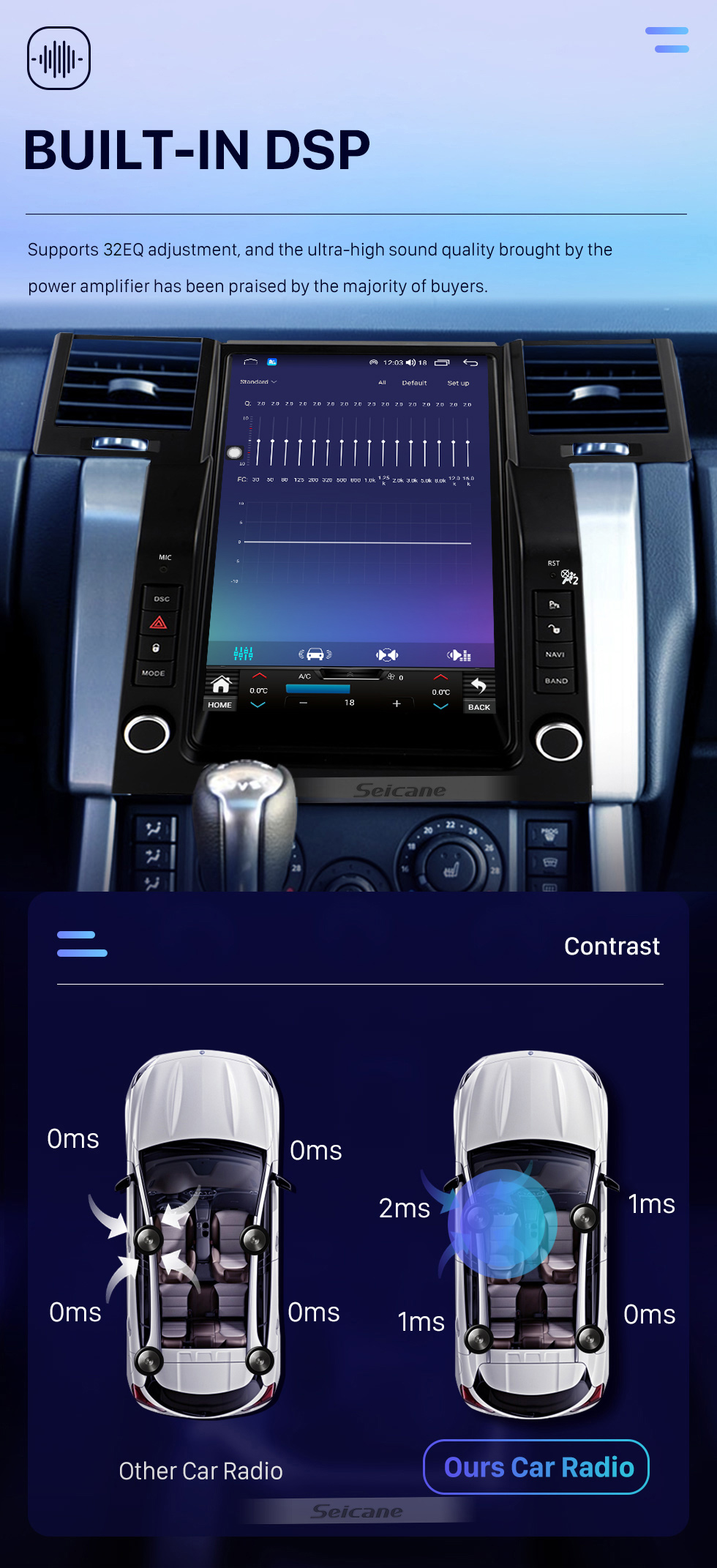 Seicane OEM 12.1 inch Android 10.0 for 2005-2009 Land Rover Range Rover Sport Radio GPS Navigation System With HD Touchscreen Bluetooth Carplay support OBD2 DVR TPMS Seicane OEM 12.1 inch Android 10.0 for 2005-2009 Land Rover Range Rover Sport Radio GPS Navigation System With HD Touchscreen Bluetooth Carplay support OBD2 DVR TPMS