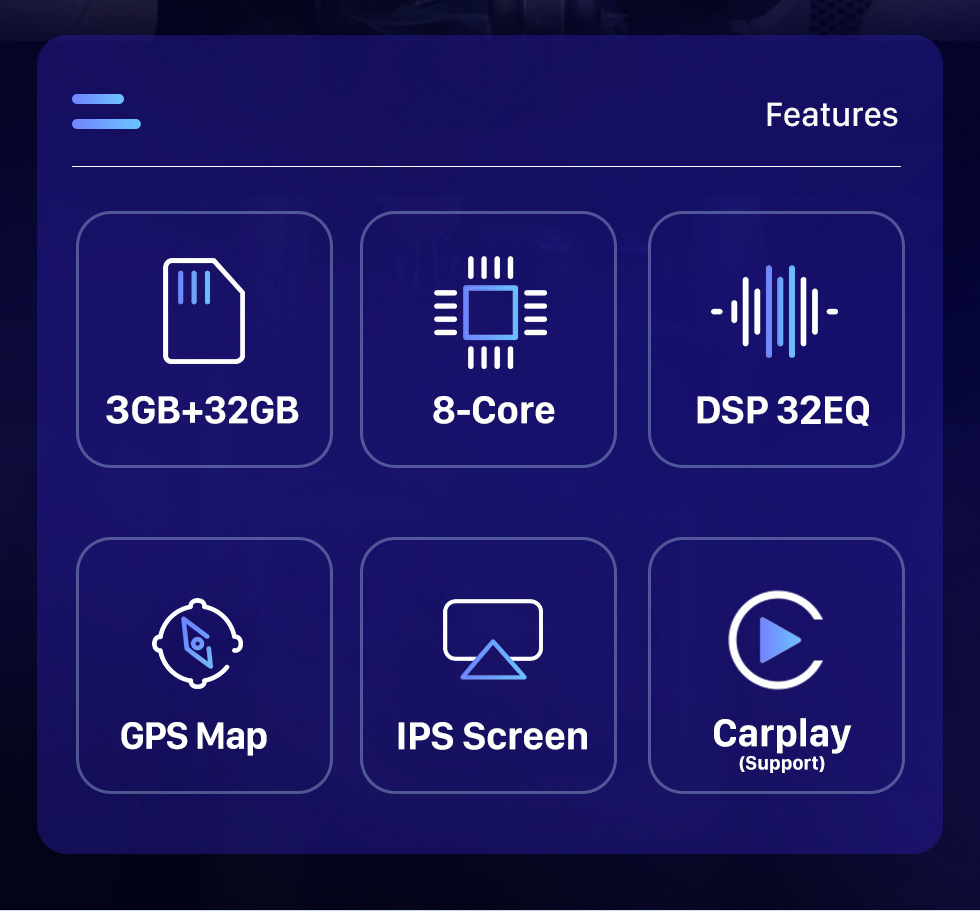 Seicane 9,7 polegadas 2004-2009 Land Rover Discoverer 3 Android 10.0 Unidade principal Navegação GPS Rádio USB com USB Bluetooth WIFI Suporte DVR OBD2 TPMS AHD Camera