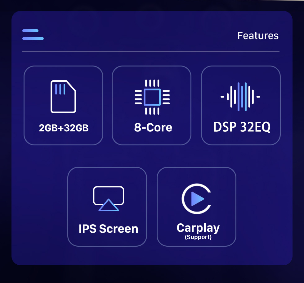 Seicane 9,7 polegadas 2004-2009 Land Rover Discoverer 3 Android 10.0 Unidade principal Navegação GPS Rádio USB com USB Bluetooth WIFI Suporte DVR OBD2 TPMS AHD Camera