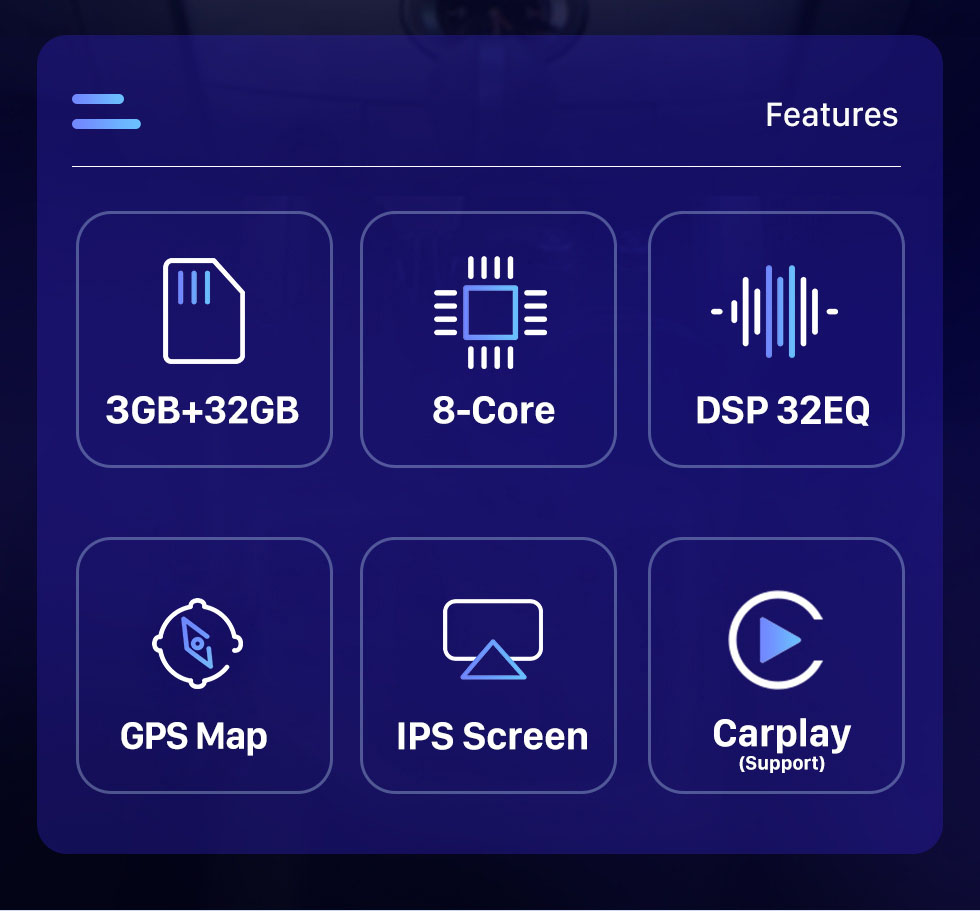 Seicane OEM 9,7 pouces Android 10.0 pour 2003-2006 INFINITI FX35 FX45 Radio Système de navigation GPS avec écran tactile HD Prise en charge Bluetooth Carplay OBD2 DVR TPMS