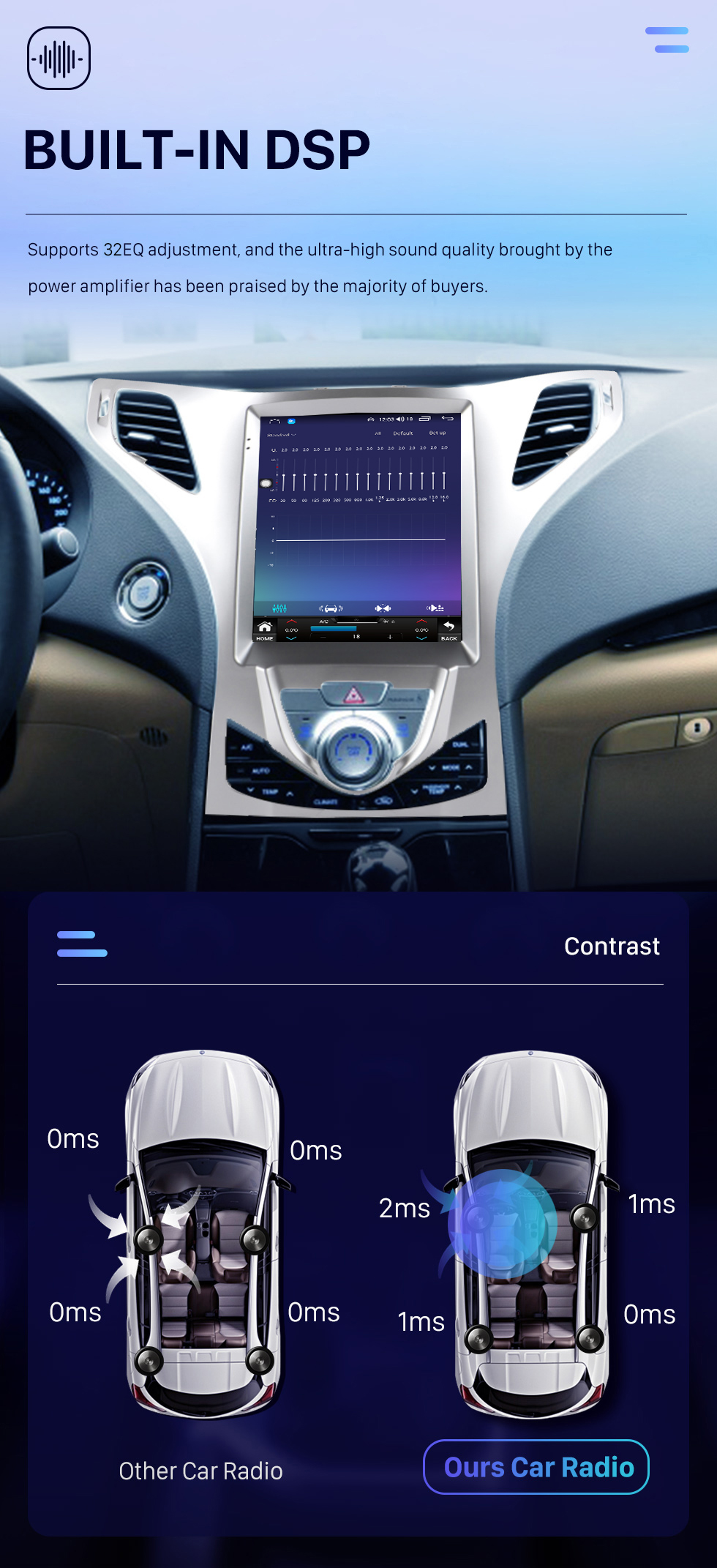 Seicane OEM 9,7 pouces Android 10.0 pour 2011-2012 HYUNDAI Azera Radio Système de navigation GPS avec écran tactile HD Bluetooth Carplay Support OBD2 DVR Seicane OEM 9,7 pouces Android 10.0 pour 2011-2012 HYUNDAI Azera Radio Système de navigation GPS avec écran tactile HD Bluetooth Carplay Support OBD2 DVR