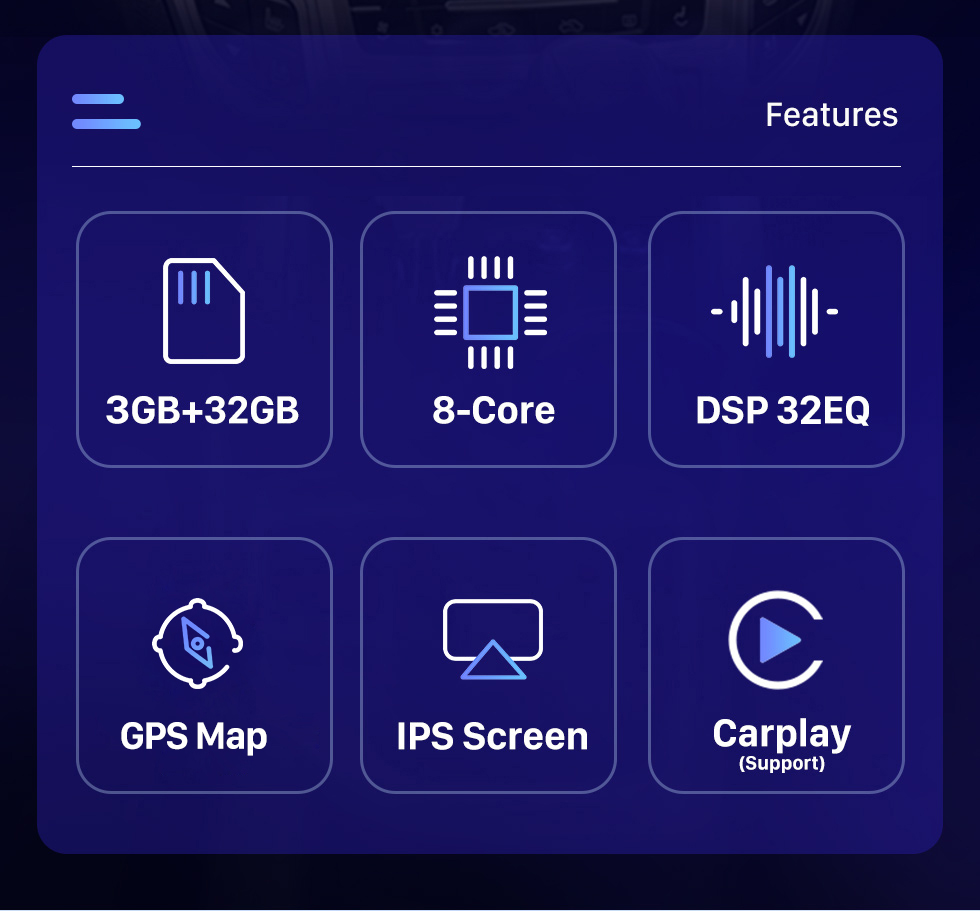 Seicane OEM 9,7-дюймовый радиоприемник Android 10.0 для Cadillac CTS 2007-2012 гг. Bluetooth WIFI HD с сенсорным экраном Поддержка GPS-навигации Carplay AHD-камера DAB + OBD2