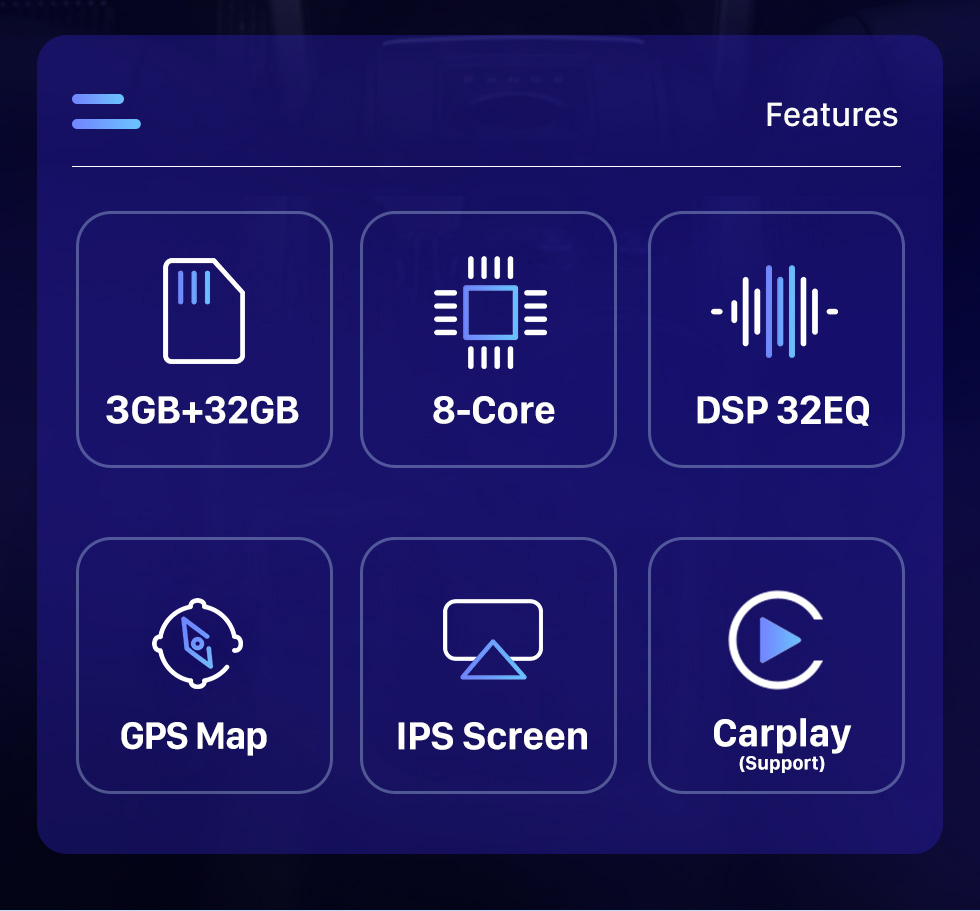 Seicane 12,1 pouces Android 10.0 HD Radio de navigation GPS à écran tactile pour 2016-2019 Land Rover Discovery Sport avec prise en charge Bluetooth USB AUX Carplay TPMS