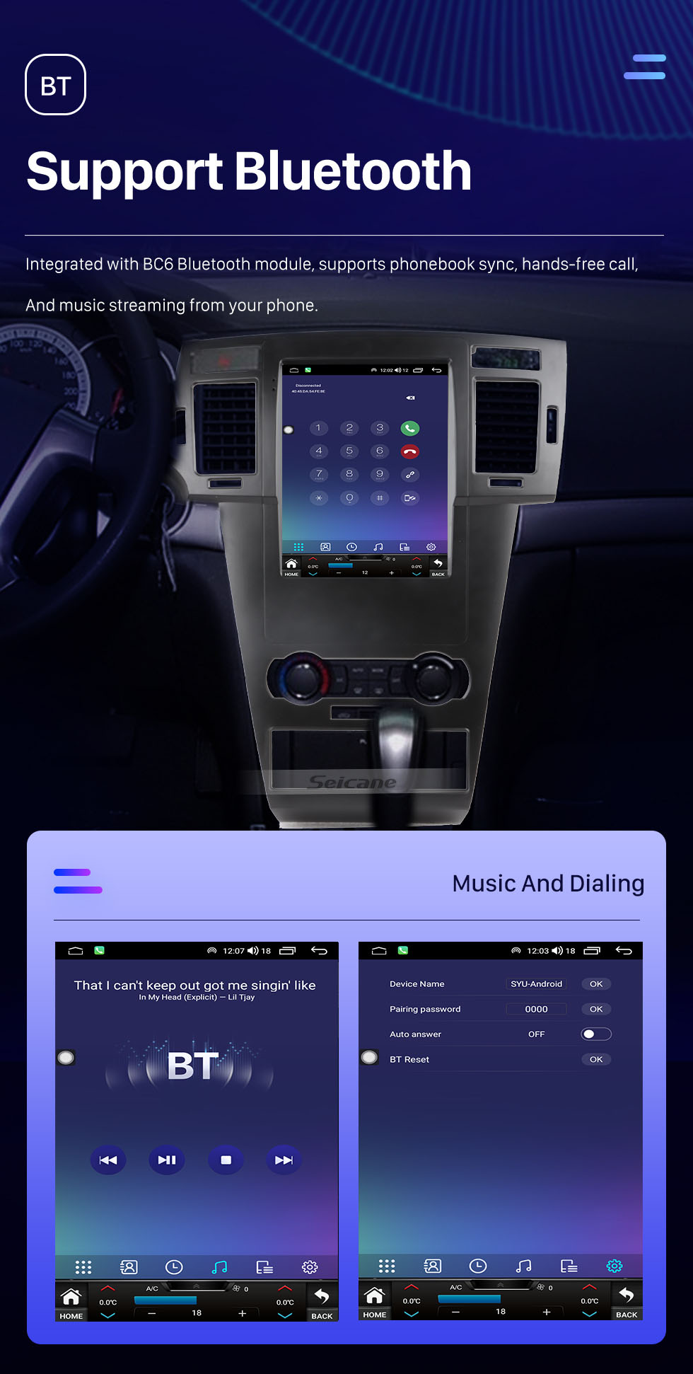 Seicane Tout en un Android 10.0 9,7 pouces 2008-2012 Chevrolet Epica Radio de navigation GPS avec écran tactile Carplay Bluetooth prend en charge la caméra AHD Seicane Tout en un Android 10.0 9,7 pouces 2008-2012 Chevrolet Epica Radio de navigation GPS avec écran tactile Carplay Bluetooth prend en charge la caméra AHD