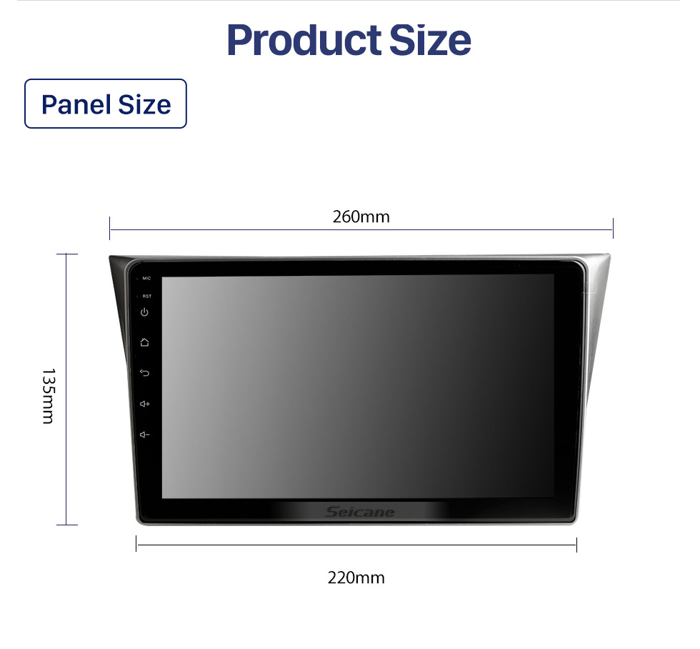 Seicane OEM 9-дюймовый Android 12.0 для 2002-2004 SUBARU IMPREZA WRX Радио GPS-навигационная система с сенсорным экраном HD Поддержка Bluetooth Carplay OBD2 DVR TPMS