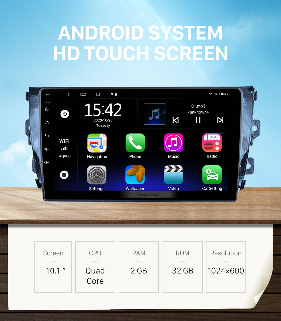 Seicane 10,1-дюймовый Android 10.0 для 2019-2021 TOYOTA RAV4 LOW-END GPS-навигация Радио с сенсорным экраном Bluetooth HD Поддержка WIFI TPMS DVR Carplay Камера заднего вида DAB+