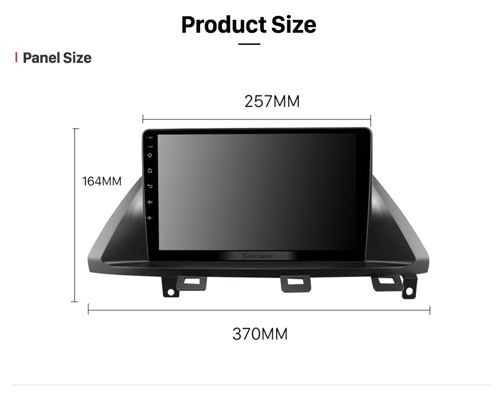 Seicane Radio estéreo Android 13.0 de alta calidad para 2005-2010 Honda Odyssey (LHD) (Norteamérica) con Carplay Bluetooth compatible con cámara de visión trasera WIFI