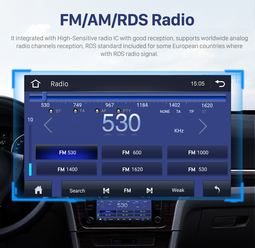 Seicane HD Touchscreen Stereo para 2013 NISSAN LIVINA Substituição de rádio com navegação GPS Bluetooth Carplay FM/AM Suporte de rádio Câmera de visão traseira WIFI