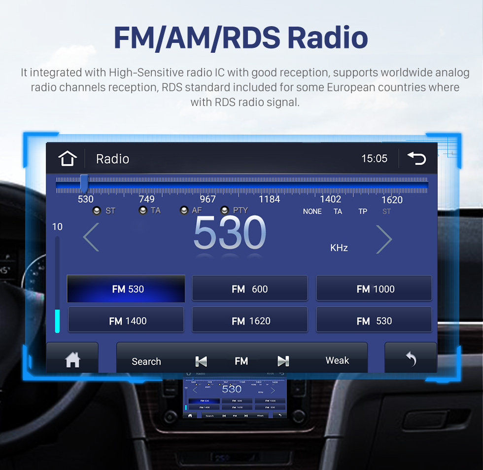 Seicane HD-Touchscreen-Stereo für 2013 NISSAN LIVINA Radio-Ersatz mit GPS-Navigation Bluetooth Carplay FM/AM-Radio-Unterstützung Rückfahrkamera WIFI