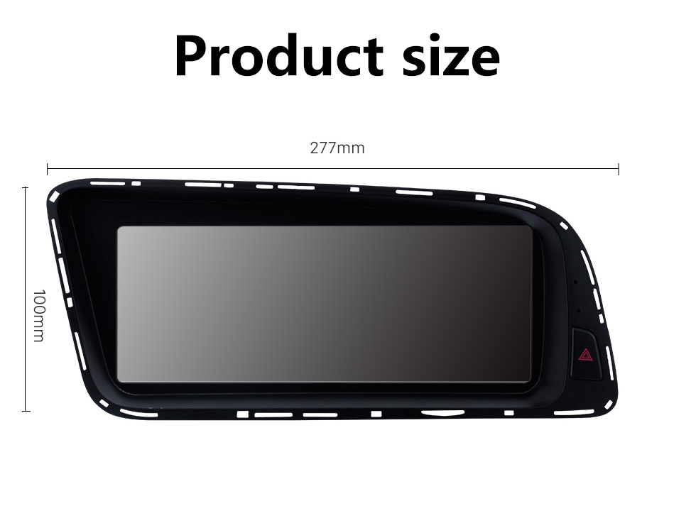 Seicane 8,8 Zoll Android 11.0 HD Touchscreen Radio für 2013-2015 AUDI Q5 GPS Navigation Upgrade Stereo Wifi Carplay USB Lenkradsteuerung