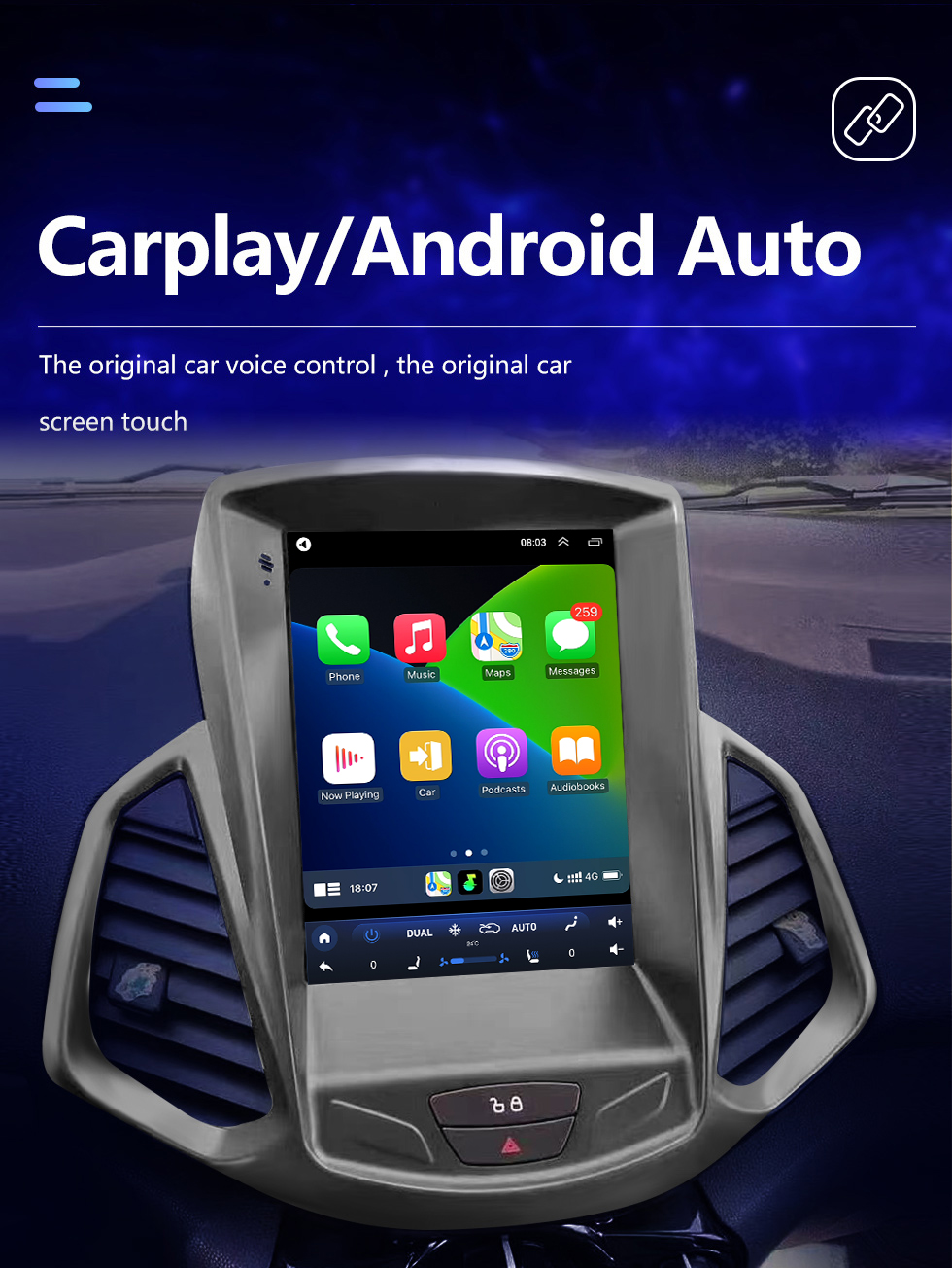 Seicane 9.7 pulgadas Android 10.0 para 2013-2017 Ford Ecosport Radio Sistema de navegación GPS con Bluetooth HD Pantalla táctil Carplay compatible con cámara de 360 ° Seicane 9.7 pulgadas Android 10.0 para 2013-2017 Ford Ecosport Radio Sistema de navegación GPS con Bluetooth HD Pantalla táctil Carplay compatible con cámara de 360 °