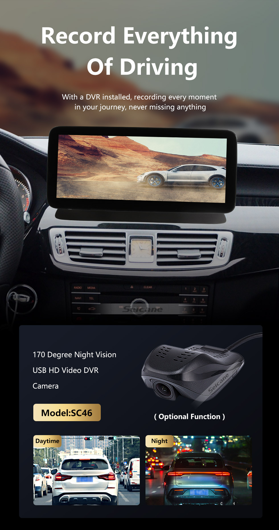 Seicane Carplay 12,3-дюймовый Android 11.0 для 2010-2015 2016 2017 Mercedes CLS W218 CLS300 CLS350CLS 550 CLS250 CLS500 CLS220 CLS320 CLS260 CLS400 Радио Bluetooth Сенсорный экран Система GPS-навигации