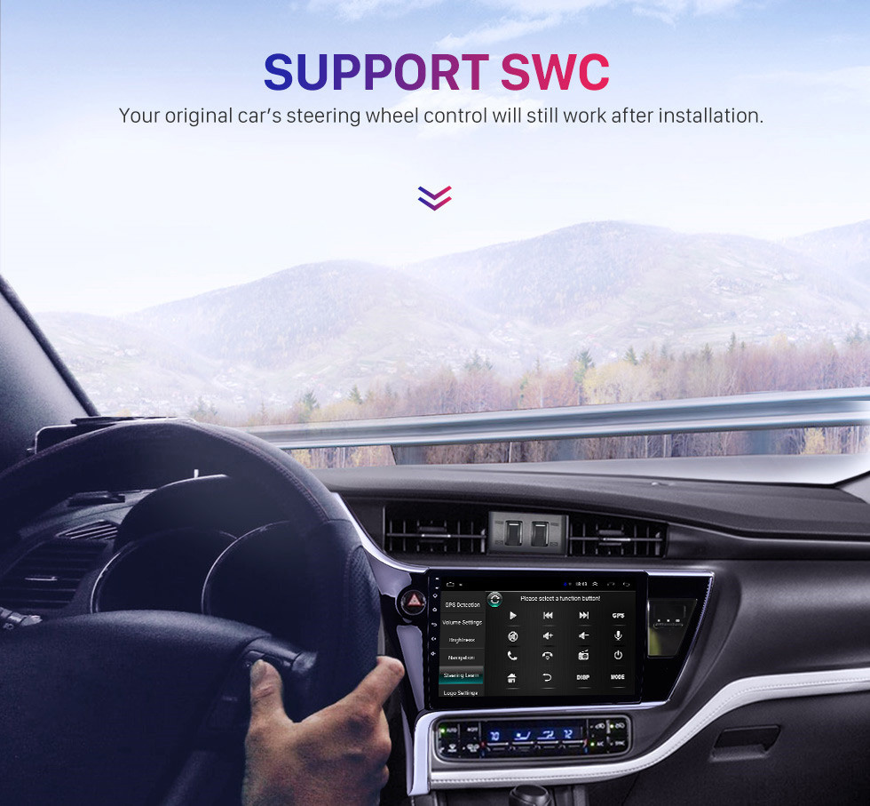 Seicane 2017 Toyota Corolla (LHD) left driving 10.1 inch Android 10.0 Radio GPS Navigation System Bluetooth HD 1024*600 Touch Screen WiFi Mirror Link Seicane 2017 Toyota Corolla (LHD) left driving 10.1 inch Android 10.0 Radio GPS Navigation System Bluetooth HD 1024*600 Touch Screen WiFi Mirror Link