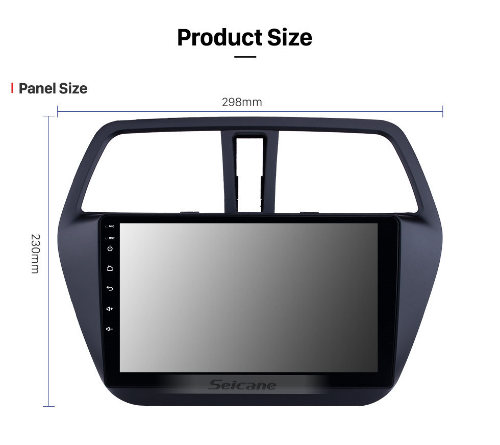 Seicane Android 8.1 9 polegada 2014-2017 Suzuki S-Cross SX4 HD Touchscreen Rádio Navi GPS Bluetooth suporte OBD2 DVR 3G WIFI SWC TPMS Seicane Android 8.1 9 polegada 2014-2017 Suzuki S-Cross SX4 HD Touchscreen Rádio Navi GPS Bluetooth suporte OBD2 DVR 3G WIFI SWC TPMS