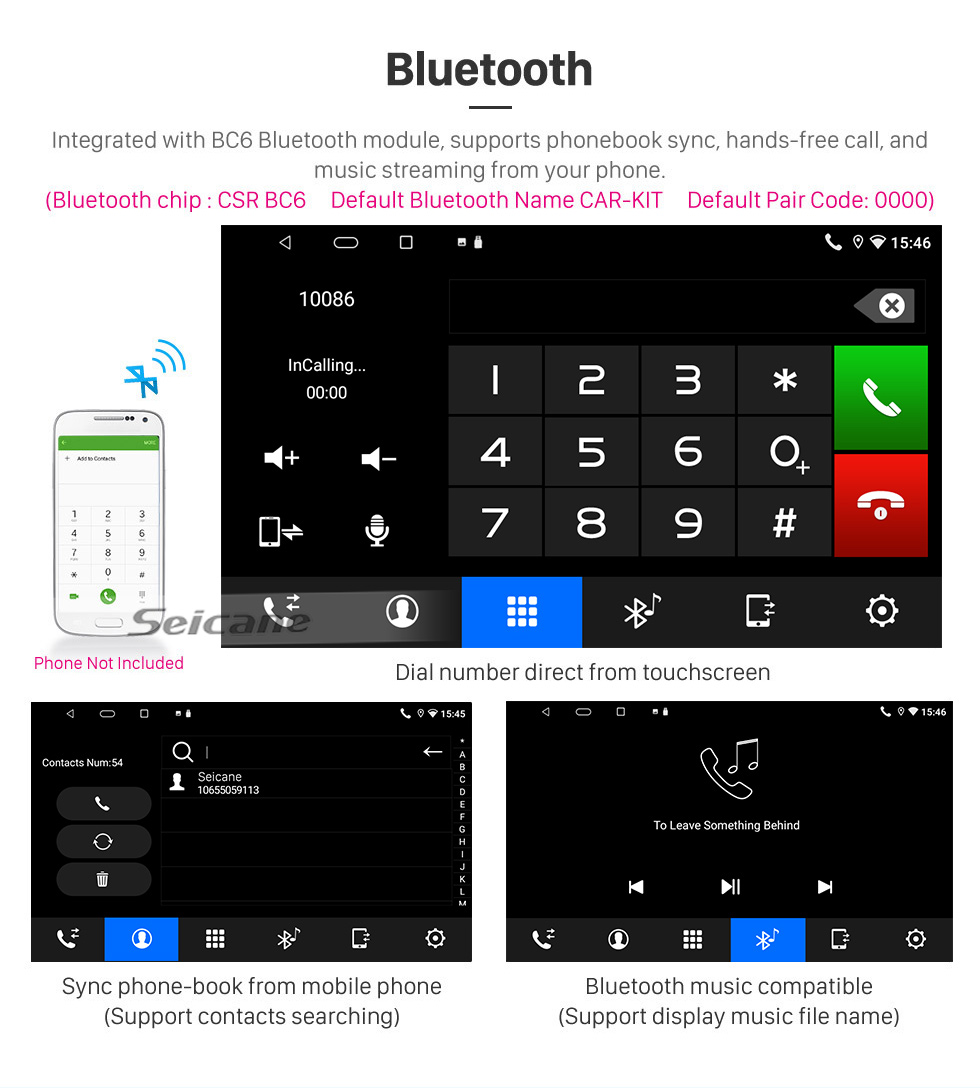 Seicane Pour TOYOTA SIENTA RHD 2019-2021 Radio Android 13.0 HD Écran tactile 9 pouces Système de navigation GPS avec prise en charge WIFI Bluetooth Carplay DVR