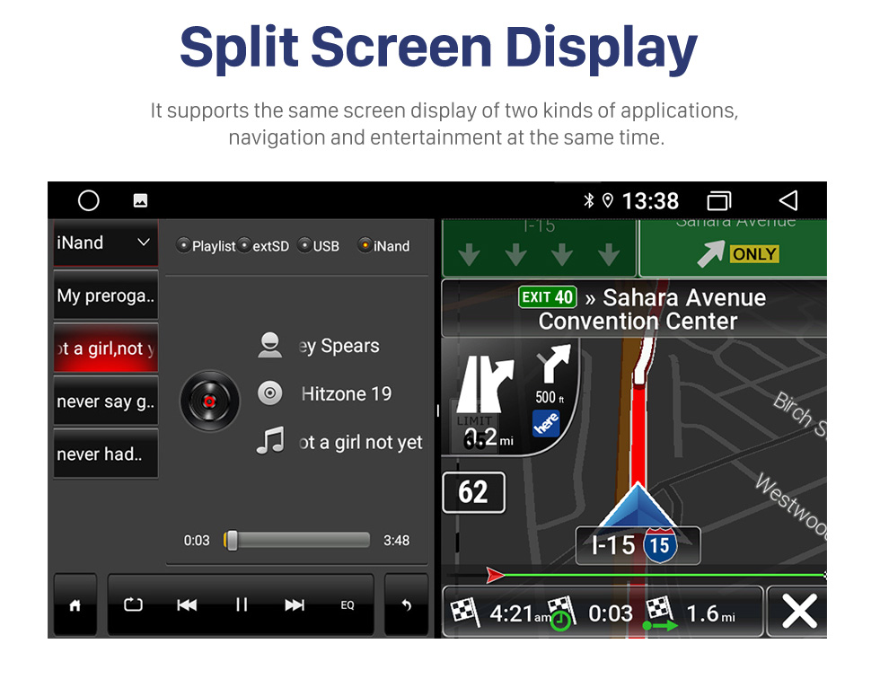 Seicane 9-Zoll Android 10.0 HD Touchscreen für 2009–2014 Toyota Matrix LHD mit integrierter Carplay DSP-Unterstützung Lenkradsteuerung AHD-Kamera WIFI 4G