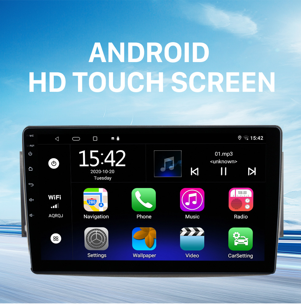Seicane 9 pouces Android 10.0 pour 2012 SUZUKI ERTIGA système de navigation GPS stéréo avec prise en charge de l&amp;#39;écran tactile Bluetooth caméra de recul
