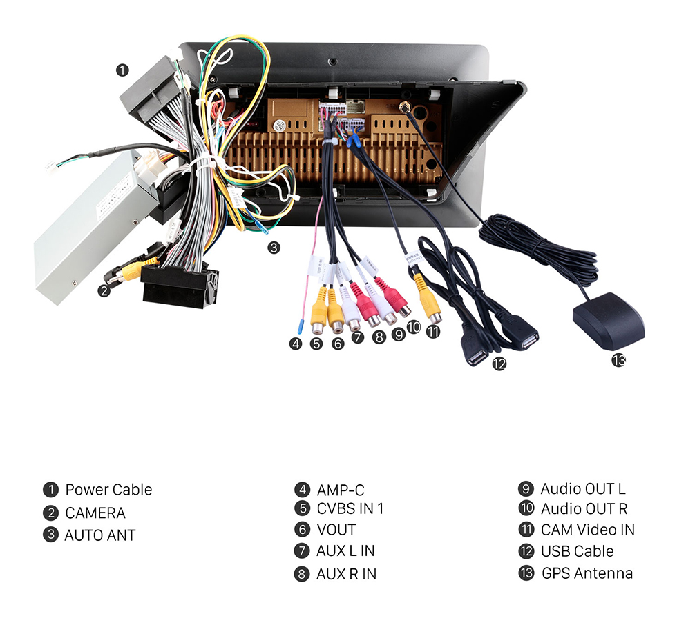 Seicane Tela sensível ao toque Android 10.0 HD de 10,1 polegadas para 2010 AUDI A4 LHD com suporte Carplay DSP integrado Controle de volante AHD câmera WIFI 4G