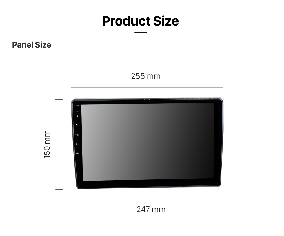Seicane 9 polegadas android 11.0 para 2021 chevrolet n400 sistema de navegação gps estéreo com suporte bluetooth carplay câmera