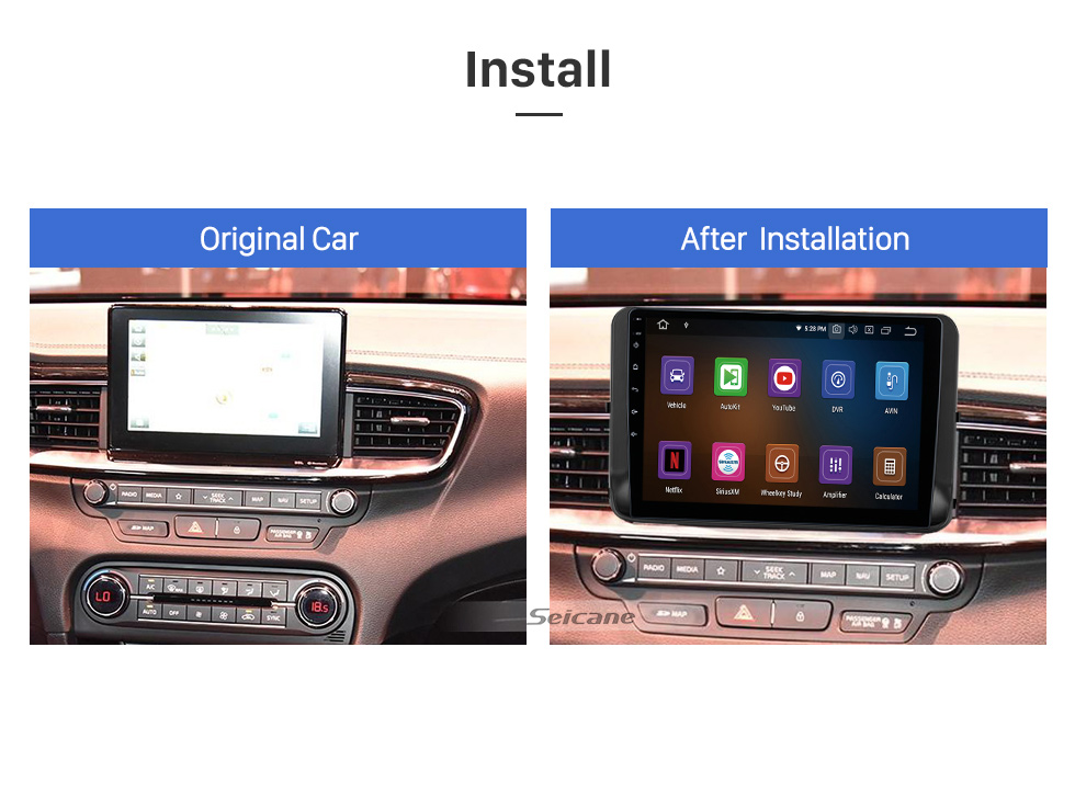 Seicane Radio de posventa con pantalla táctil Android 11.0 HD de 10.1 &amp;quot;para 2020-2022 DFSK GLORY 580 AÑO con Carplay GPS Bluetooth compatible con cámara AHD Control del volante