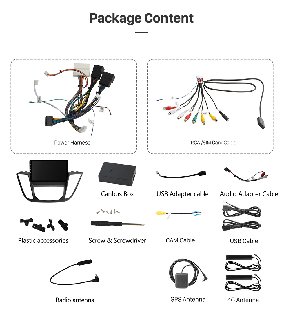 Seicane 9 pulgadas Android 11.0 para 2015-2018 SOUEAST DX7 Sistema de navegación GPS estéreo con cámara compatible con Bluetooth Carplay