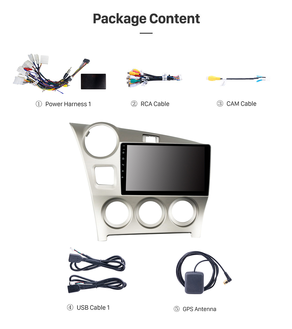 Seicane Touch Screen Android 12.0 Radio for Lexus IS300 IS200 XE10 1999-2005 Toyota Altezza XE10 1998-2005 Stereo Upgrade with Carplay DSP support Rear View Camera