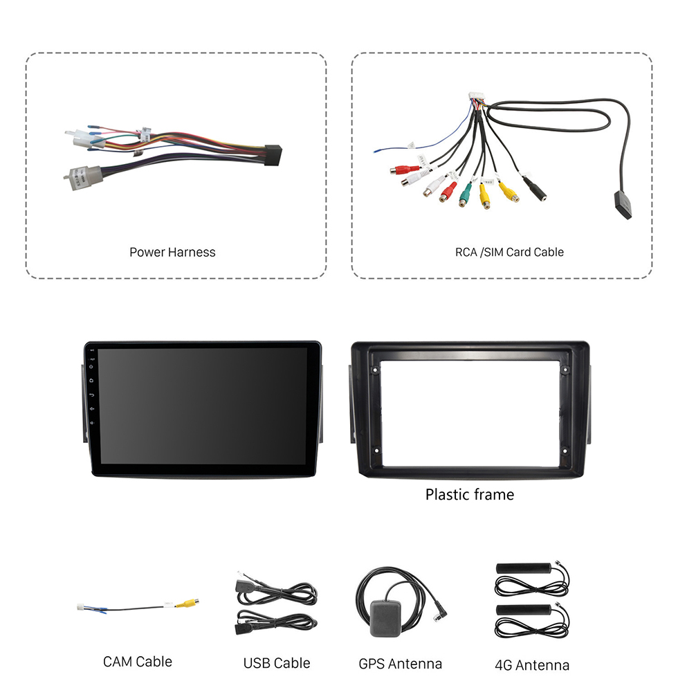 Seicane 9 polegadas android 11.0 para 2012 suzuki ertiga gps navegação rádio com bluetooth hd touchscreen suporte tpms dvr carplay câmera dab +