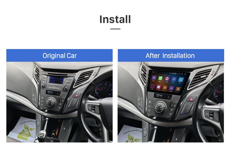Seicane 9 inch Android 13.0 for 2016 HYUNDAI I40 GPS Navigation Radio with Bluetooth HD Touchscreen support TPMS DVR Carplay camera DAB+ Seicane 9 inch Android 13.0 for 2016 HYUNDAI I40 GPS Navigation Radio with Bluetooth HD Touchscreen support TPMS DVR Carplay camera DAB+