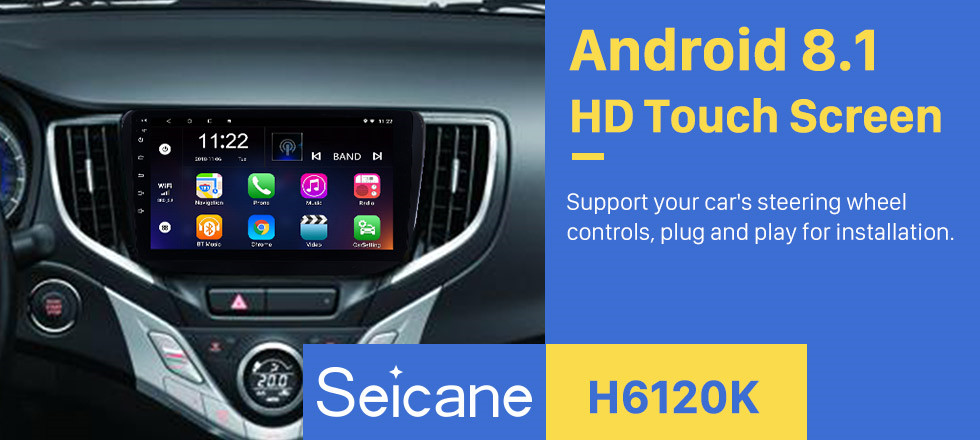 Seicane Android 8.1 2016 Suzuki Baleno no painel de rádio Sistema de navegação GPS Bluetooth 3G WIFI OBD2 Mirror Link Steering Wheel Control Seicane Android 8.1 2016 Suzuki Baleno no painel de rádio Sistema de navegação GPS Bluetooth 3G WIFI OBD2 Mirror Link Steering Wheel Control