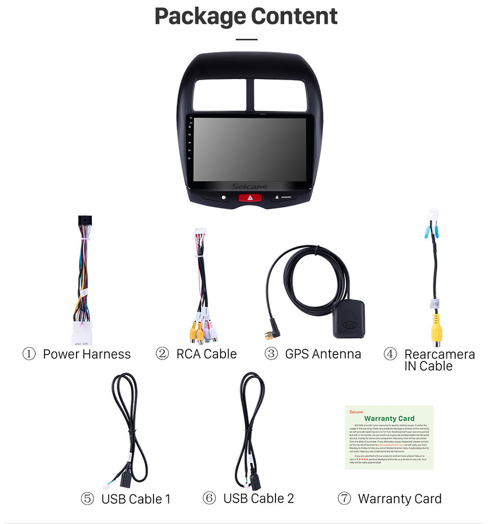 Seicane 10,1 pouces Android 8.1 HD écran tactile 2012 CITROEN C4 GPS de radio de navigation avec support Bluetooth WIFI Commande de volant de surveillance caméra de recul Seicane 10,1 pouces Android 8.1 HD écran tactile 2012 CITROEN C4 GPS de radio de navigation avec support Bluetooth WIFI Commande de volant de surveillance caméra de recul