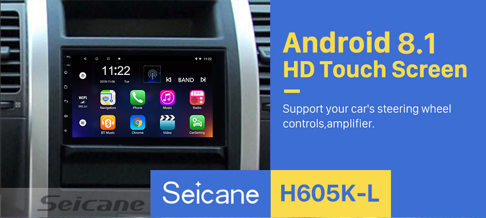 Seicane 7 pouces Android 8.1 2 DIN Radio à écran tactile pour Universal Toyota Hyundai Kia Nissan Volkswagen Suzuki Honda Système de navigation GPS Bluetooth Musique Caméra de recul Seicane 7 pouces Android 8.1 2 DIN Radio à écran tactile pour Universal Toyota Hyundai Kia Nissan Volkswagen Suzuki Honda Système de navigation GPS Bluetooth Musique Caméra de recul