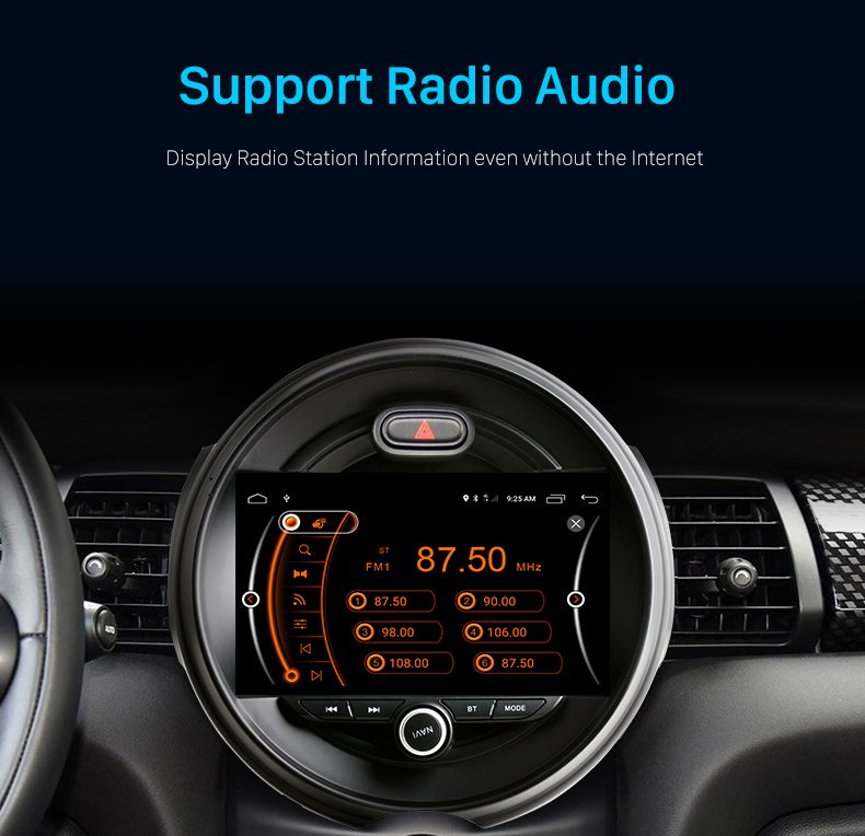 Seicane 9.7 pulgadas Android 10.0 para 2014-2019 Mini Cooper S Sistema de navegación GPS estéreo con cámara de visión trasera compatible con Bluetooth carplay Seicane 9.7 pulgadas Android 10.0 para 2014-2019 Mini Cooper S Sistema de navegación GPS estéreo con cámara de visión trasera compatible con Bluetooth carplay