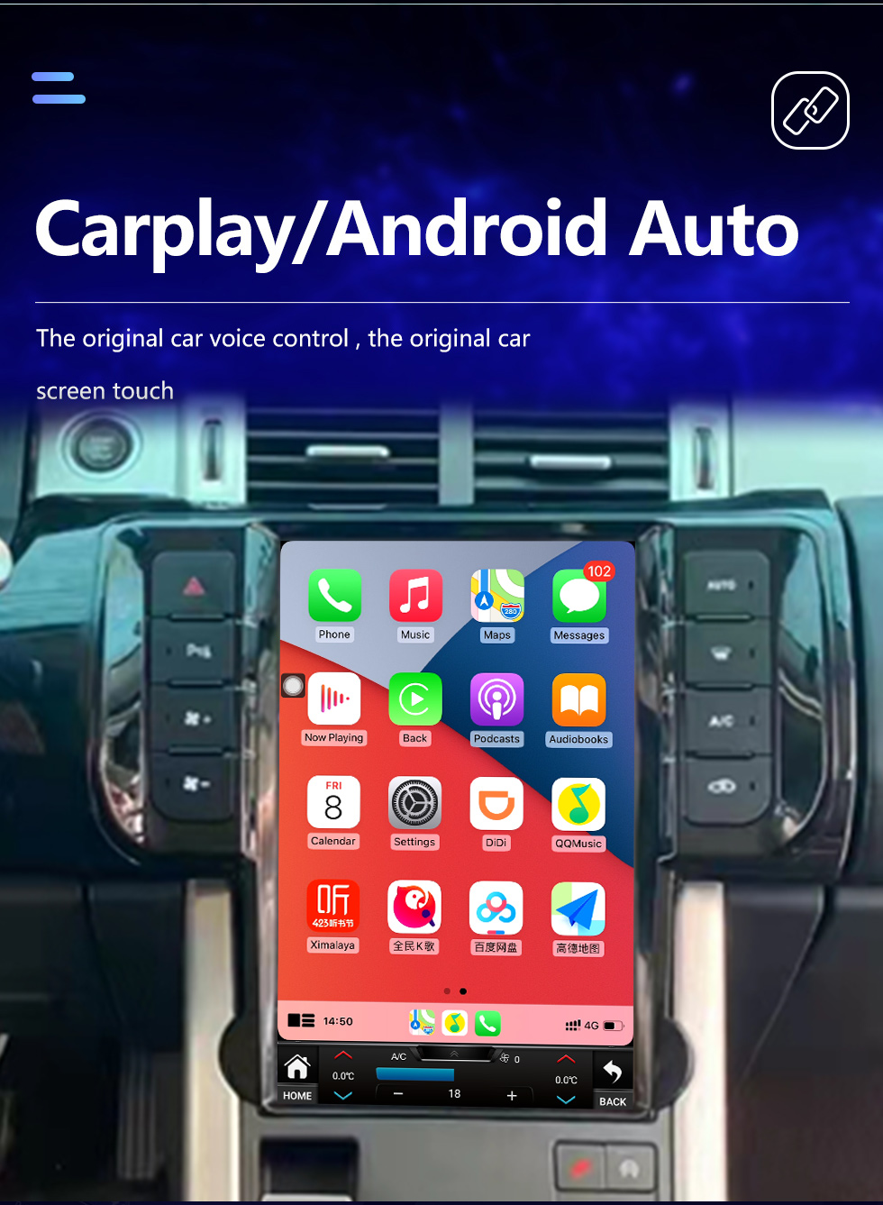 Seicane OEM 12.1 pulgadas Android 10.0 para 2014 2015 2016 2017 2018 Landrover Evoque Radio Sistema de navegación GPS con pantalla táctil HD Soporte Bluetooth Carplay OBD2 DVR TPMS Seicane OEM 12.1 pulgadas Android 10.0 para 2014 2015 2016 2017 2018 Landrover Evoque Radio Sistema de navegación GPS con pantalla táctil HD Soporte Bluetooth Carplay OBD2 DVR TPMS
