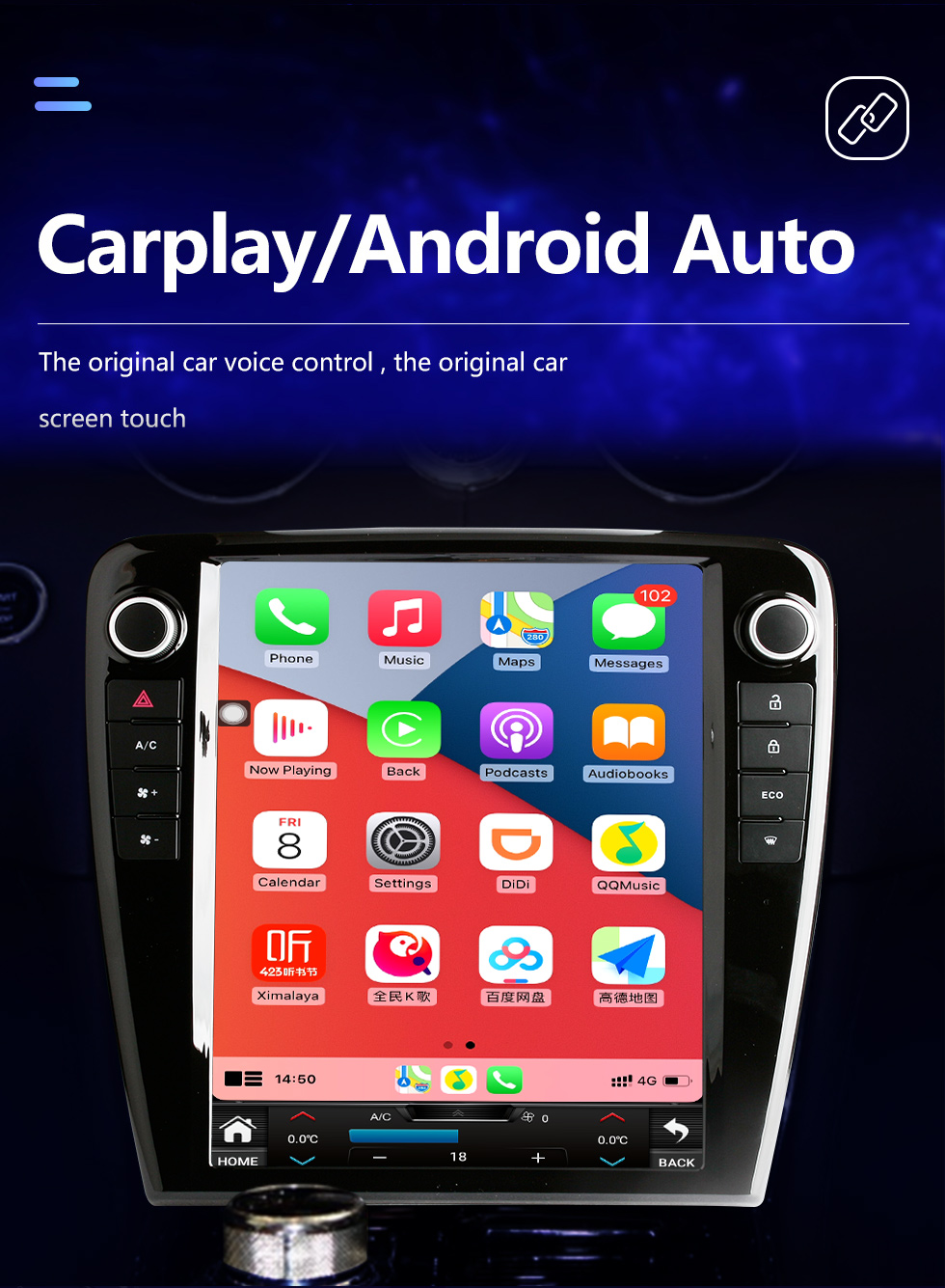 Seicane OEM 12,1-дюймовый Android 10.0 для 2010-2018 Jaguar XJL Radio GPS-навигационная система с сенсорным экраном HD Bluetooth Поддержка Carplay OBD2 DVR TPMS Seicane OEM 12,1-дюймовый Android 10.0 для 2010-2018 Jaguar XJL Radio GPS-навигационная система с сенсорным экраном HD Bluetooth Поддержка Carplay OBD2 DVR TPMS