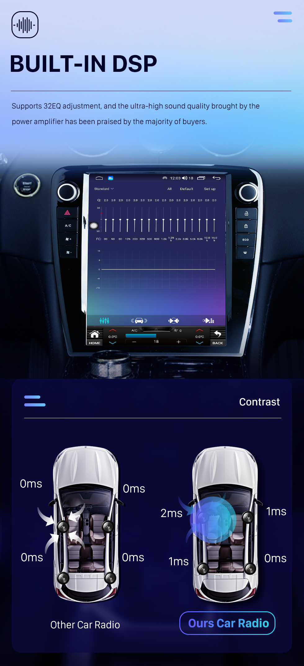 Seicane OEM 12,1-дюймовый Android 10.0 для 2010-2018 Jaguar XJL Radio GPS-навигационная система с сенсорным экраном HD Bluetooth Поддержка Carplay OBD2 DVR TPMS