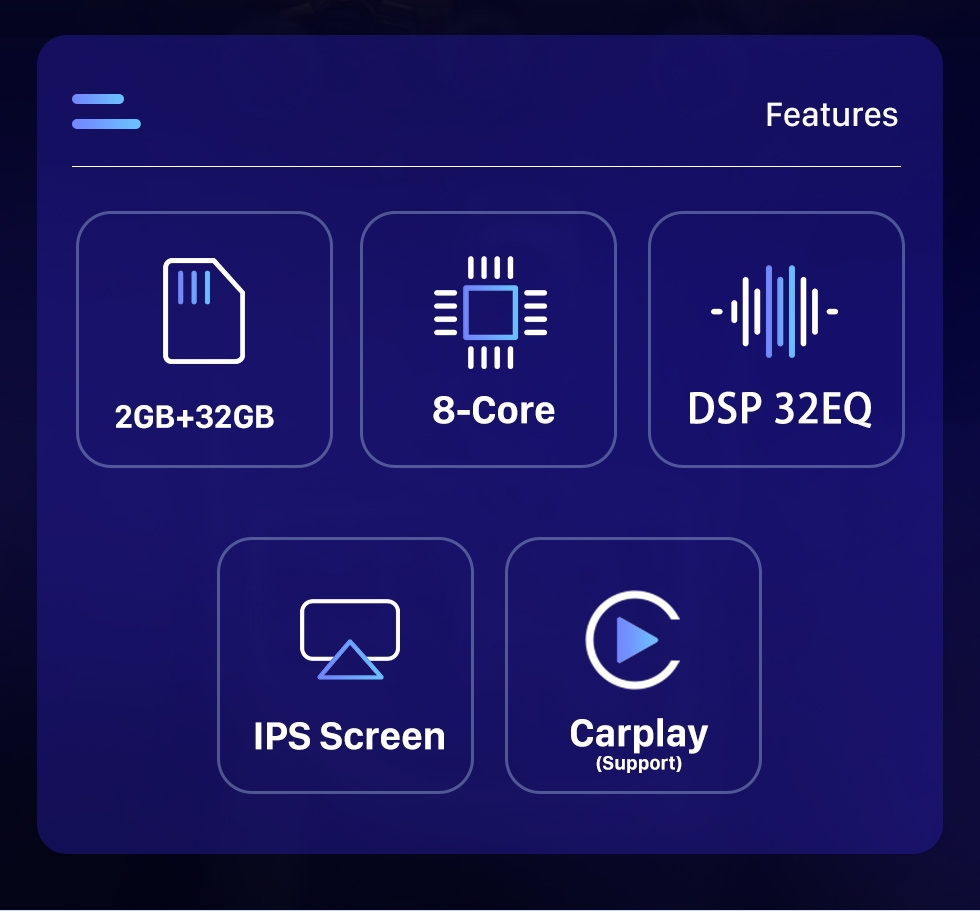 Seicane Tela sensível ao toque de 9,7&amp;quot; Android 10.0 estéreo para 2008 2009-2015 Jaguar XF com Carplay integrado DSP Rádio FM/AM Suporte Bluetooth Controle do volante Câmera 360°