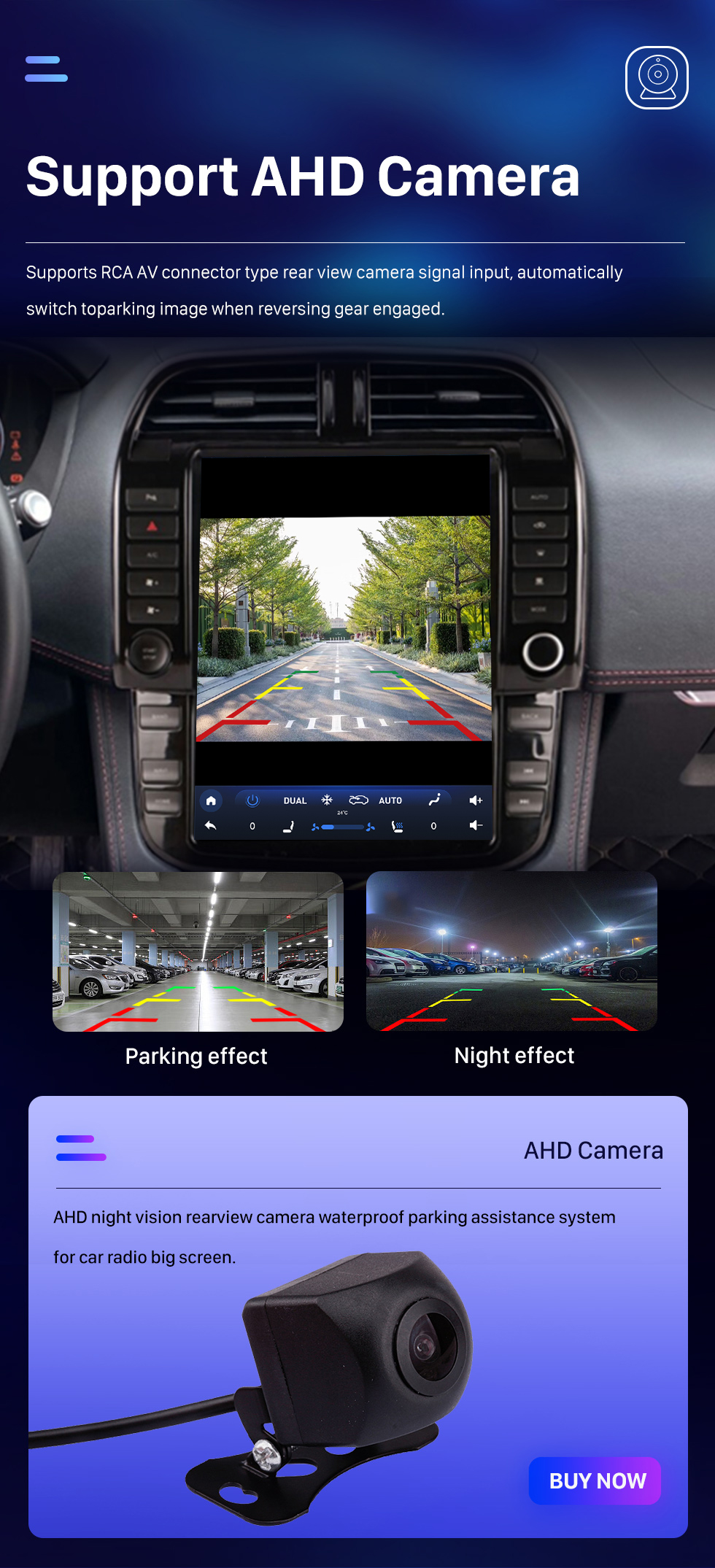 Seicane Top Pick Android 10 Car Radio para 2016 2017 2018 2019 Jaguar F-Pace Stereo con sistema DSP Carplay Navegación GPS compatible con cámara AHD Control del volante