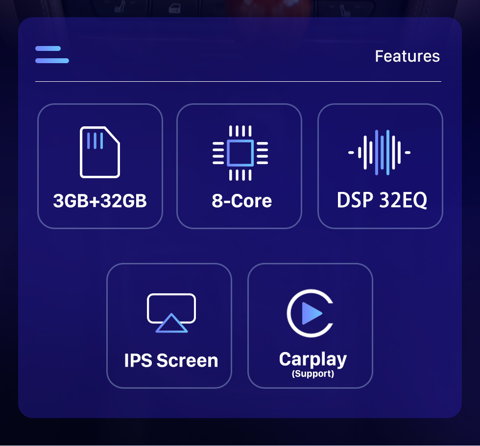 Seicane Écran tactile de 9,7 pouces Android 10.0 Stéréo pour 2004 Jaguar S-TYPE Aftermarket Radio avec Carplay Bluetooth GPS intégré Prise en charge de la caméra à 360 ° Commande au volant