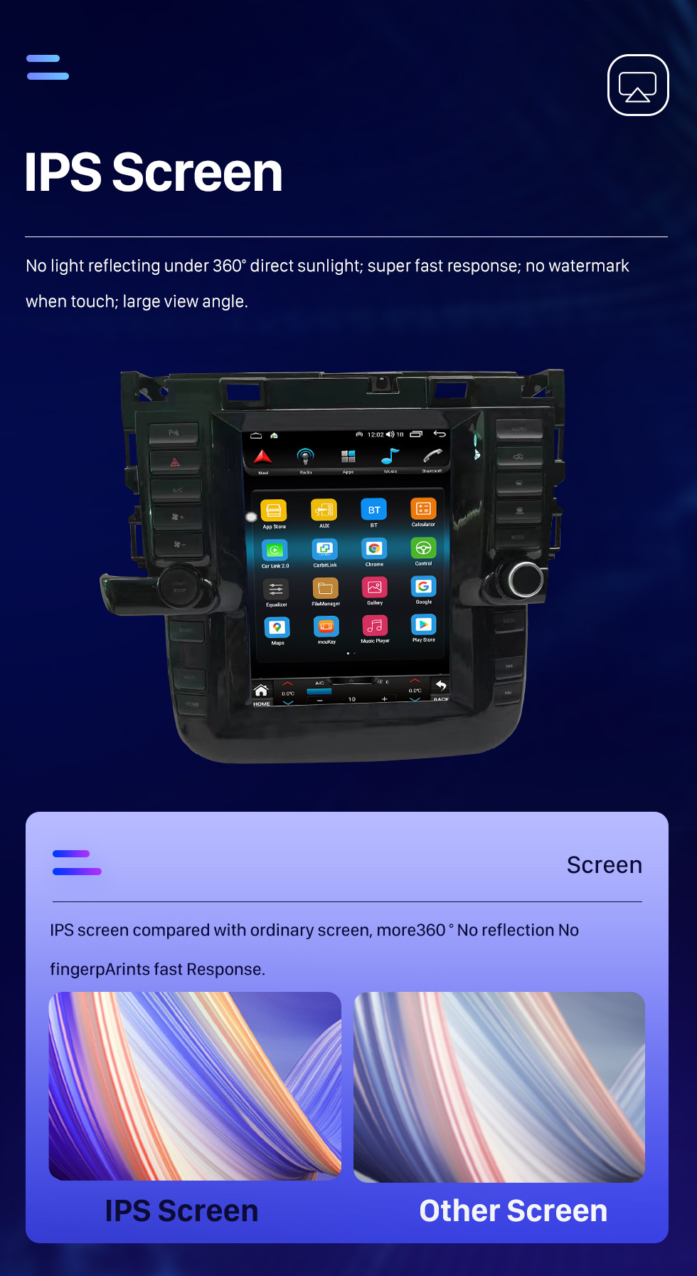 Seicane Android 10 Touchscreen Multimedia für 2016 2017 2018 2019 Jaguar XF Radio mit GPS Navigationssystem Carplay Bluetooth Unterstützung Rückfahrkamera WIFI OBD2