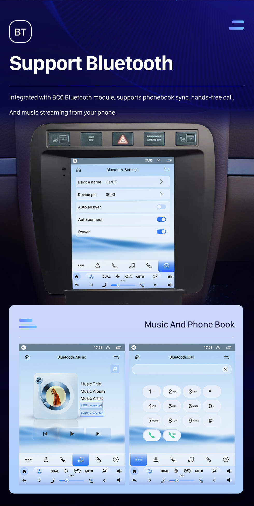 Seicane Estéreo de coche con pantalla táctil Tesla de 9,7 pulgadas para Porsche Cayenne 2003-2010 Radio Android Auto Carplay actualización con sistema de navegación Seicane Estéreo de coche con pantalla táctil Tesla de 9,7 pulgadas para Porsche Cayenne 2003-2010 Radio Android Auto Carplay actualización con sistema de navegación
