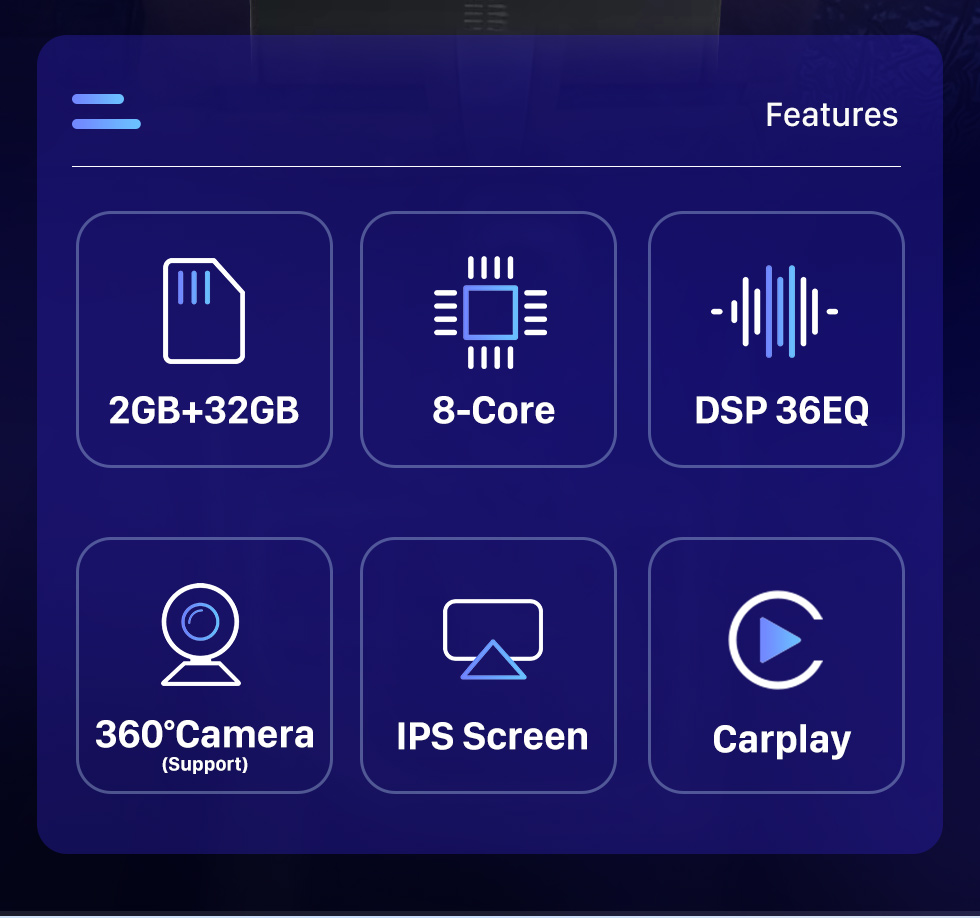 Seicane Stéréo de voiture à écran tactile Tesla 9.7 &amp;quot;pour 2003-2010 Porsche Cayenne Radio Android Auto Carplay Upgrade avec système de navigation