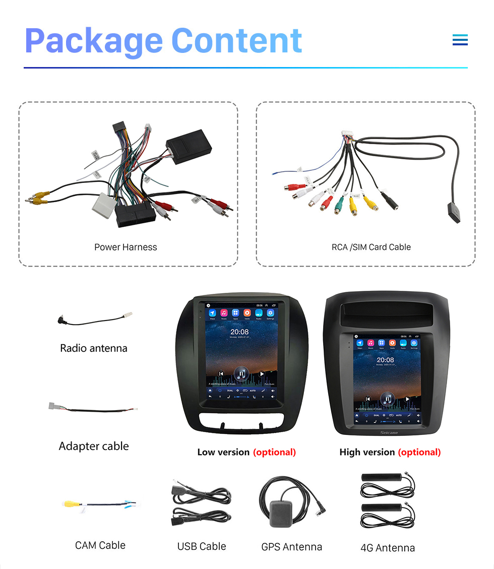 Seicane La mejor radio Android para 2013 2014 Kia Sorento Sistema estéreo de gama alta con navegación GPS Bluetooth Carplay compatible con cámara de respaldo TPMS OBDⅡ externo