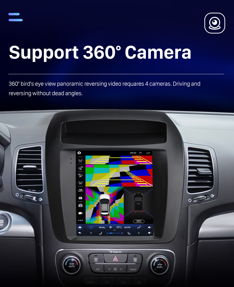 Seicane Best Android Radio for 2013 2014 Kia Sorento Stereo System with GPS Navigation Bluetooth Carplay support Backup Camera TPMS External OBDⅡ Seicane Best Android Radio for 2013 2014 Kia Sorento Stereo System with GPS Navigation Bluetooth Carplay support Backup Camera TPMS External OBDⅡ