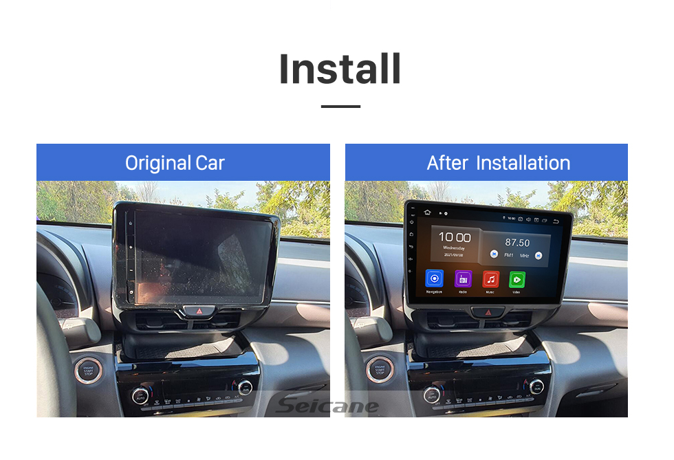 Seicane Carplay 9-Zoll-Radio Android 13.0 für 2010-2012 JAC HEYUE RS GPS-Navigations-Headunit Bluetooth HD-Touchscreen unterstützt TPMS DVR DAB+ WLAN Seicane Carplay 9-Zoll-Radio Android 13.0 für 2010-2012 JAC HEYUE RS GPS-Navigations-Headunit Bluetooth HD-Touchscreen unterstützt TPMS DVR DAB+ WLAN