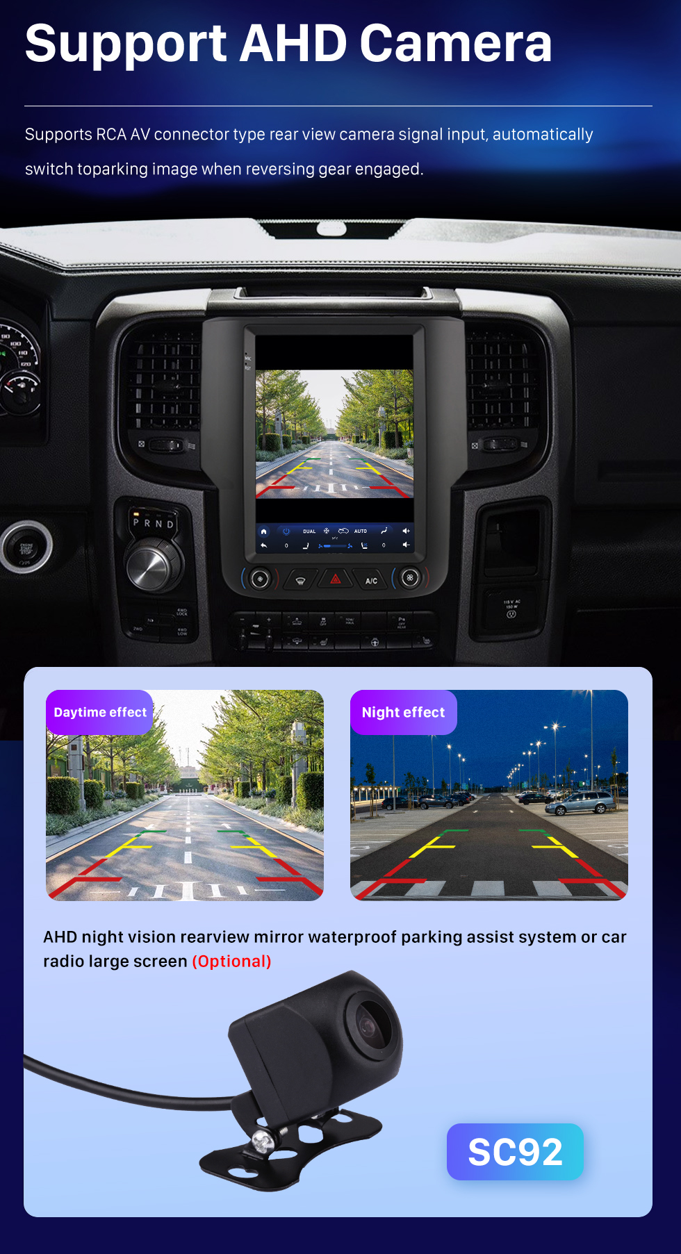 Seicane 9,7-дюймовый сенсорный экран Android 10.0 Stereo для Dodge Ram Aftermarket 2013-2018 гг. Радиоприемник со встроенным Carplay Поддержка Bluetooth GPS Управление на рулевом колесе